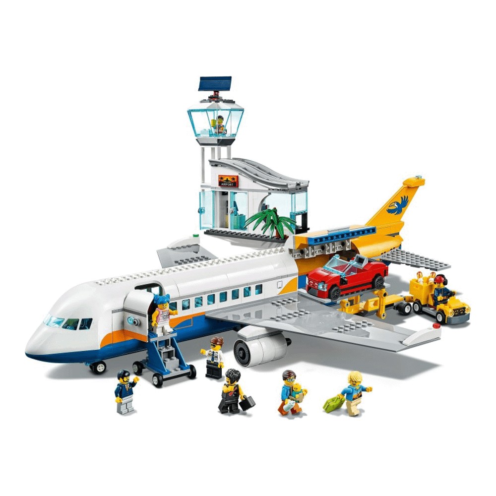 Конструктор LEGO City 60262 Пассажирский самолет – заказать из-за рубежа в  «CDEK.Shopping»