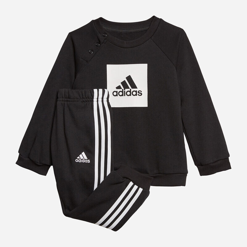 

Детский спортивный комплект Adidas 3-stripes Logo, 2 предмета, черный/белый