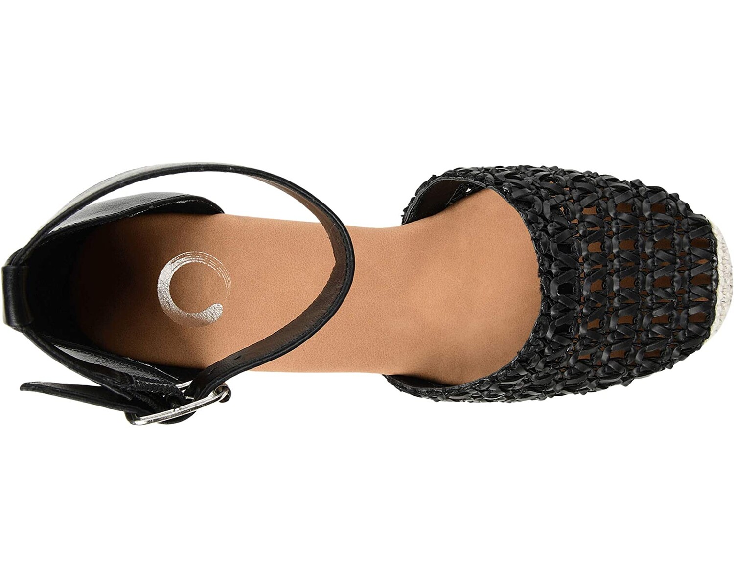 

Туфли на каблуках Sierra Espadrille Sandal Journee Collection, черный