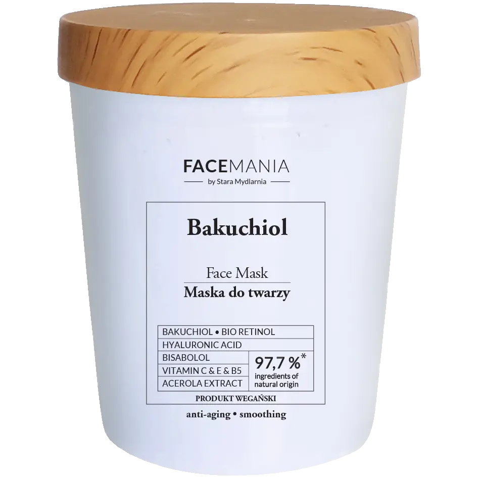 

Facemania Bakuchiol маска для лица, 200 мл