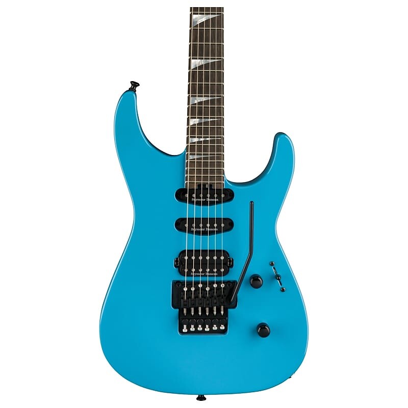 

Электрогитара Jackson American Series Soloist SL3, синяя ривьера с футляром