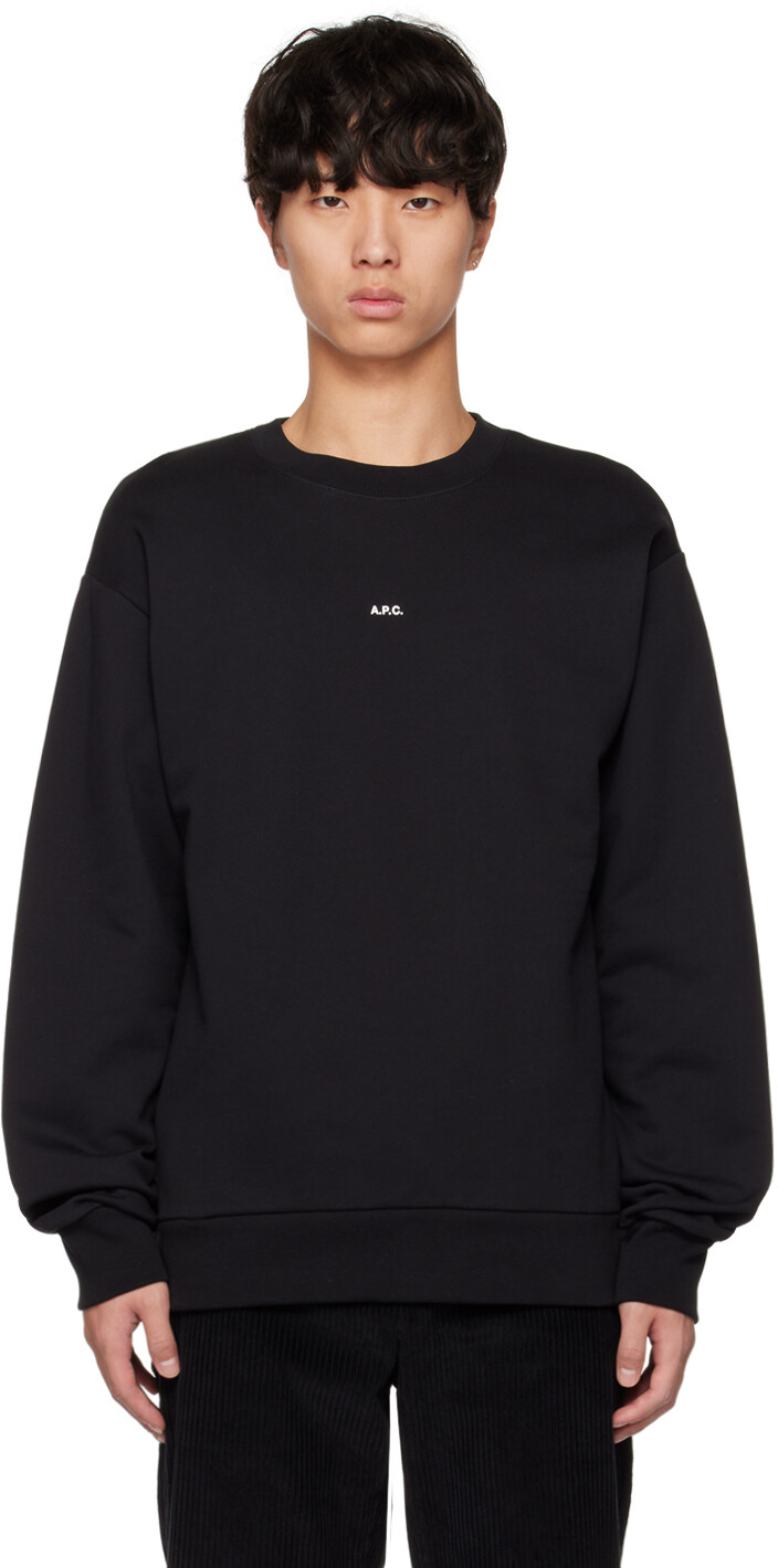 

Черный свитшот Стив A.P.C.