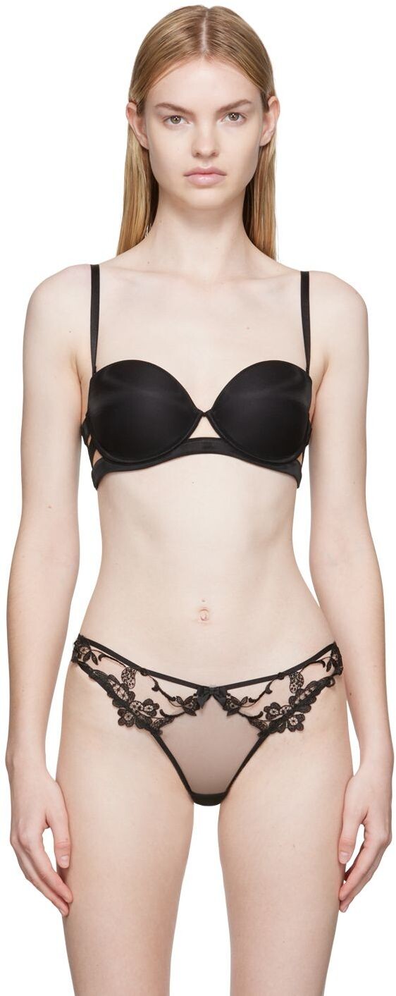 

Черный бюстгальтер на счастье Agent Provocateur