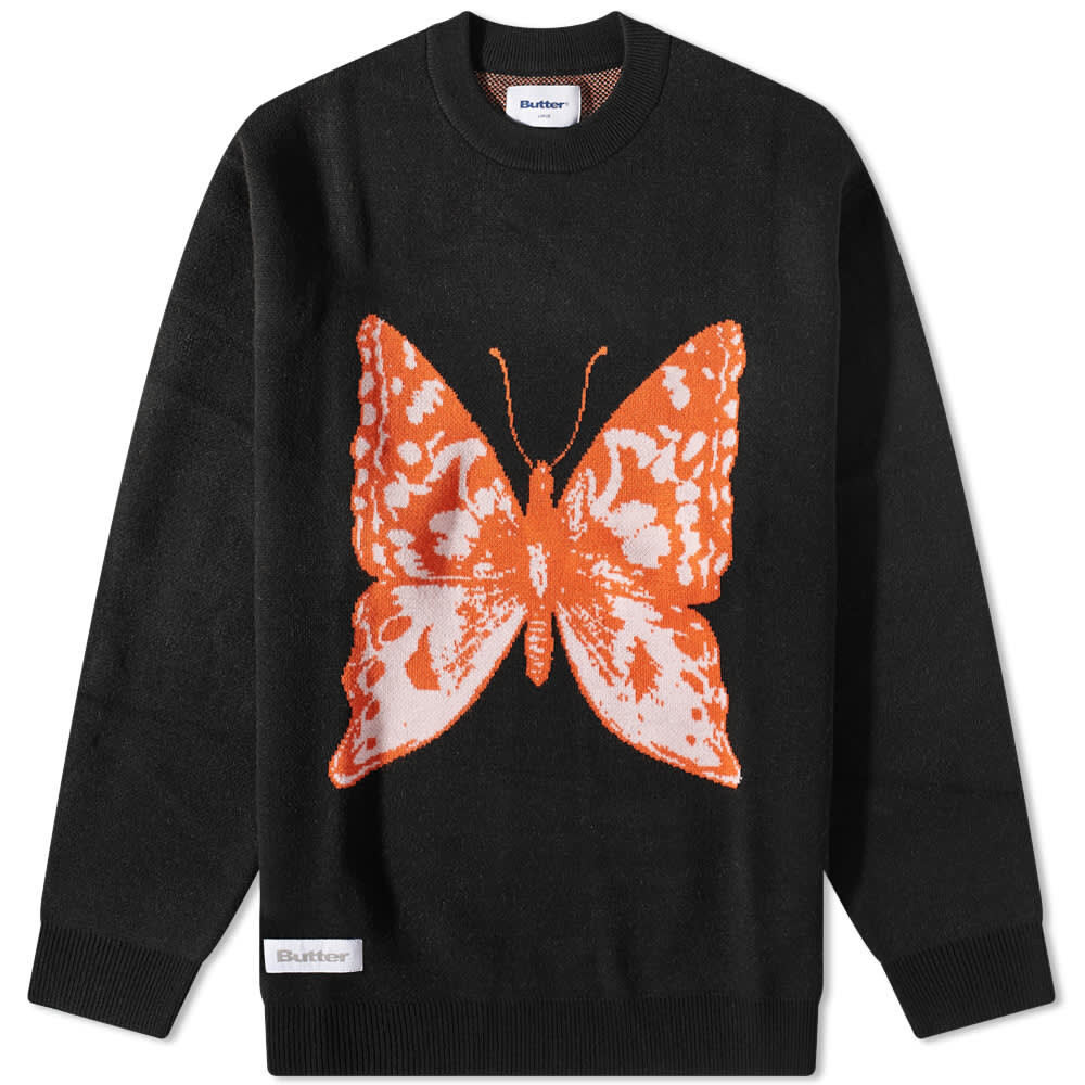 

Джемпер Butter Goods Butterfly Crew Knit, Серый