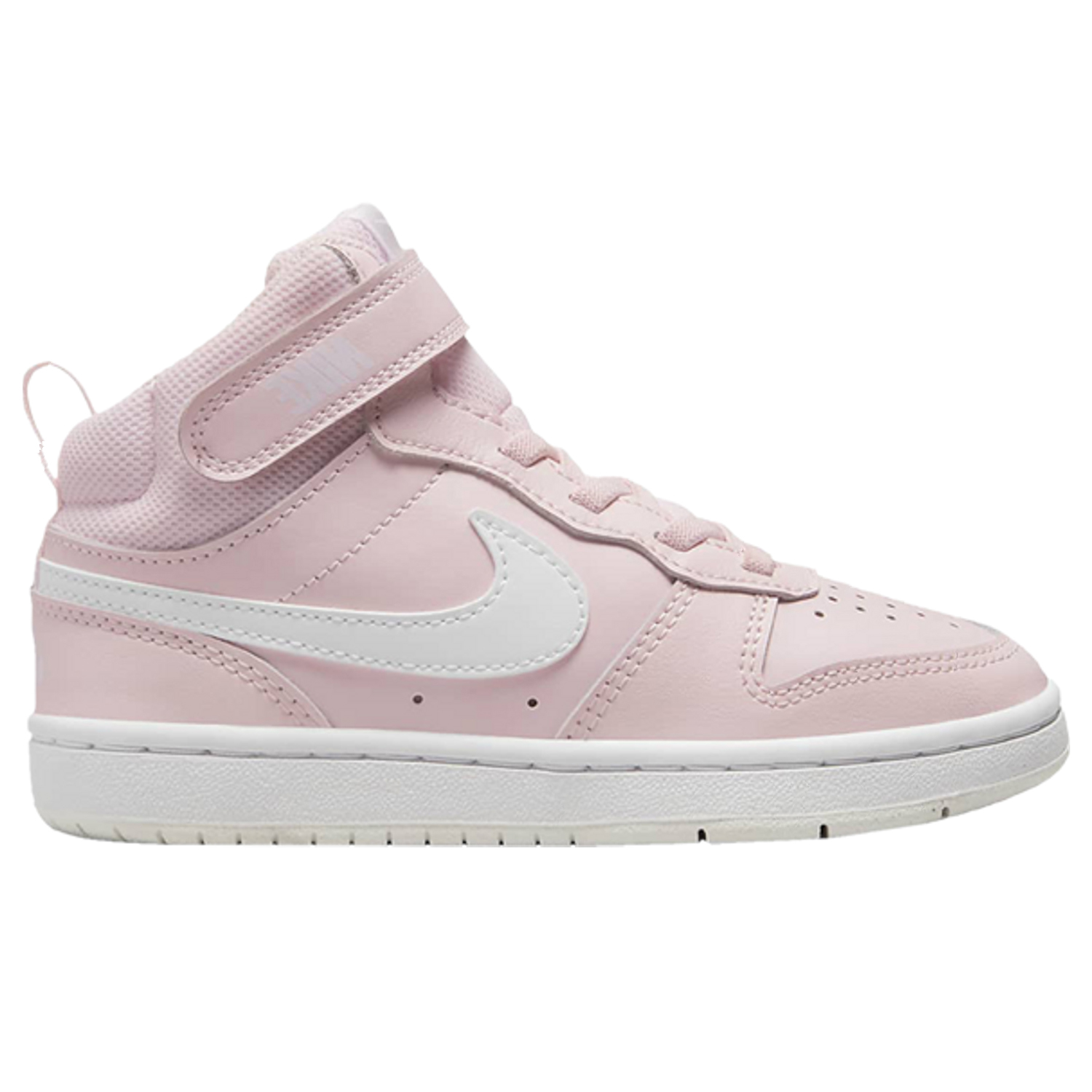 Кроссовки Nike Court Borough Mid 2 PS 'Pearl Pink White', Розовый кроссовки guess basqet white pink