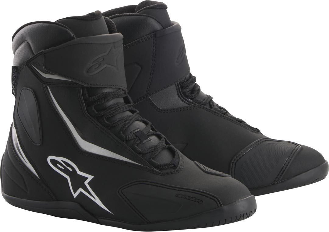 Ботинки Alpinestars Fastback 2 Drystar мотоциклетные, черно-белые - фото