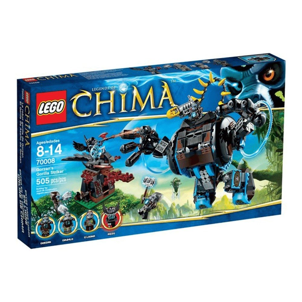 Конструктор LEGO Legends of Chima 70008 Горзанский робот Гориллы