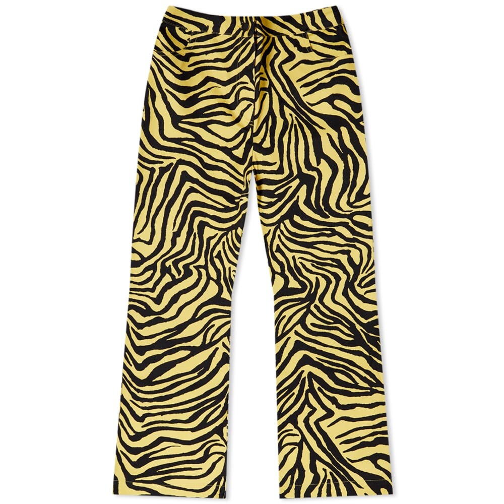 

Брюки KITRI Janice Zebra Print Twill Trouser, Желтый