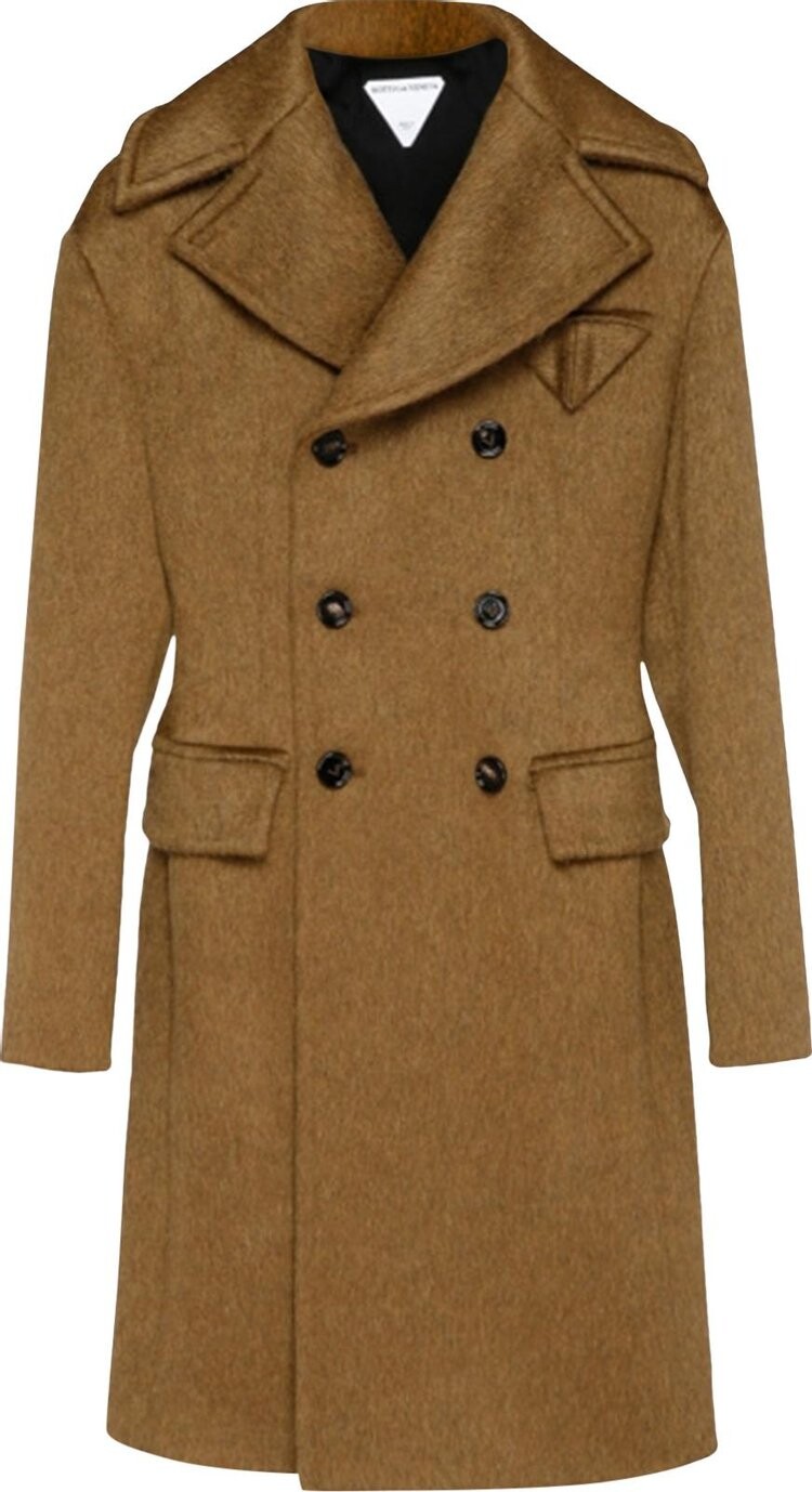 

Пальто Bottega Veneta Coat Coconut, кремовый