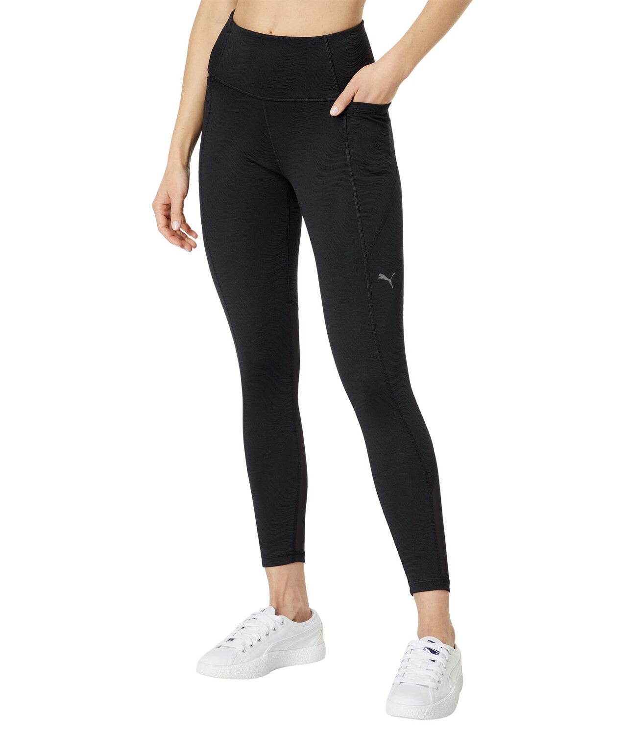 

Тайтсы PUMA, Flawless High-Waist 7/8 Tights, Черный