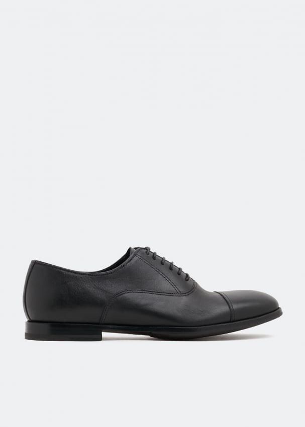 

Оксфорды BARRETT Oxford leather shoes, черный
