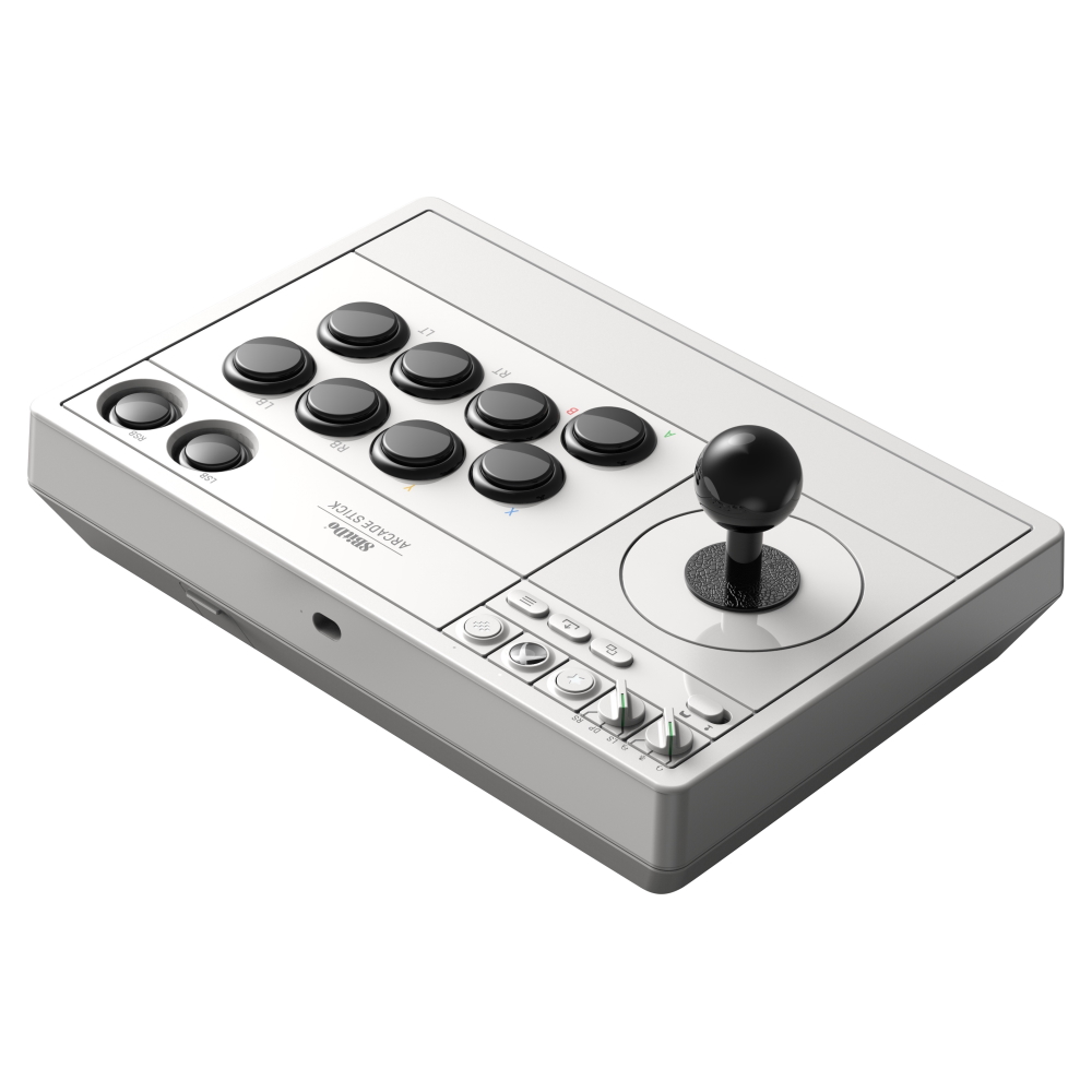 Беспроводной аркадный контроллер 8BitDo Xbox Wireless Arcade Stick, белый