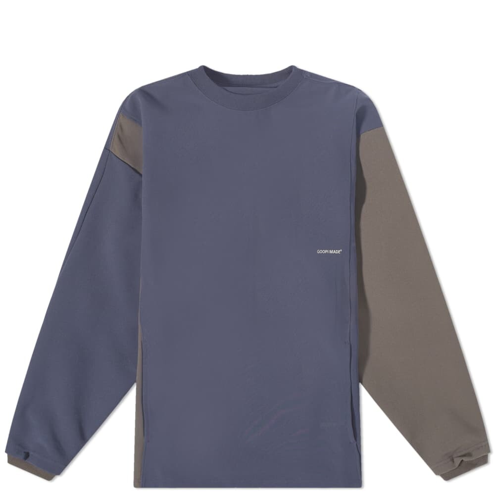 

Толстовка GOOPiMADE LWN-03 Zystem Graphic Crew Sweat, Серый