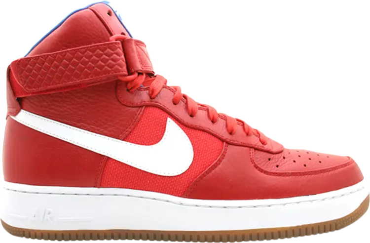 

Кроссовки Nike Air Force 1 High Premium 'Bobbito', красный