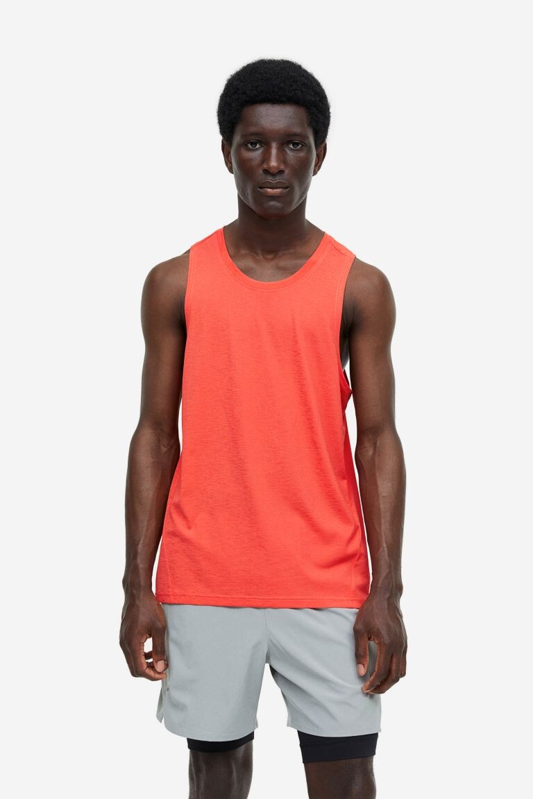 

Спортивная майка DryMove H&M, коралловый