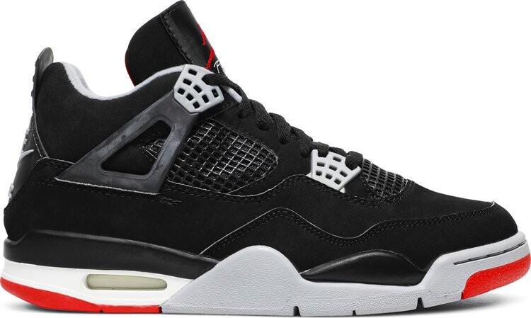 

Кроссовки Air Jordan 4 Retro Bred 1999, черный
