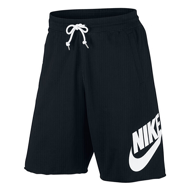 Спортивные шорты Nike, черный/белый