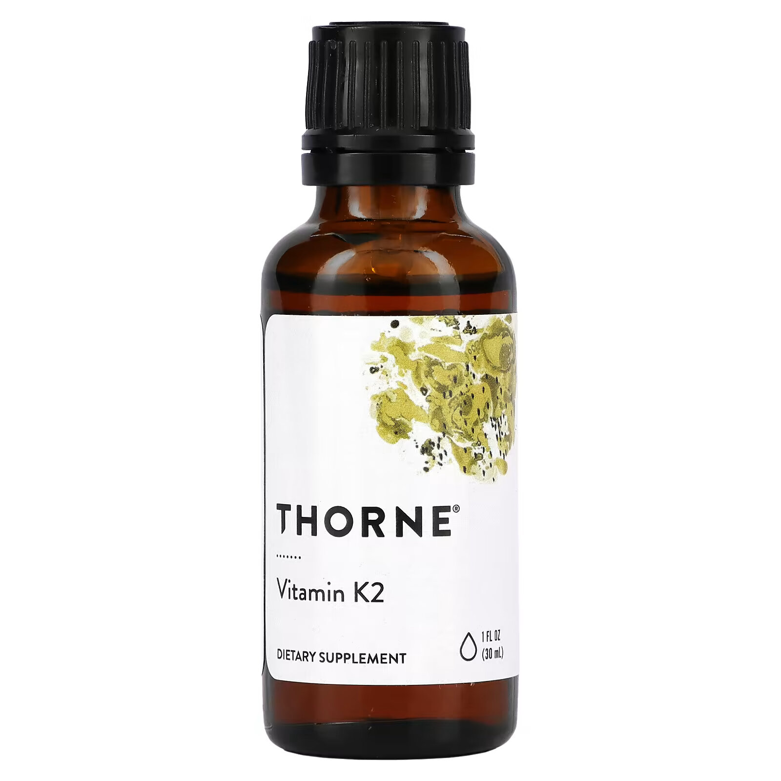 Thorne Research, Витамин К2, 1 жидкая унция (30 мл) thorne research витамин к2 1 жидкая унция 30 мл