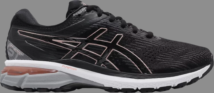 Кроссовки wmns gt 2000 8 d wide 'black rose gold' Asics, черный - фото