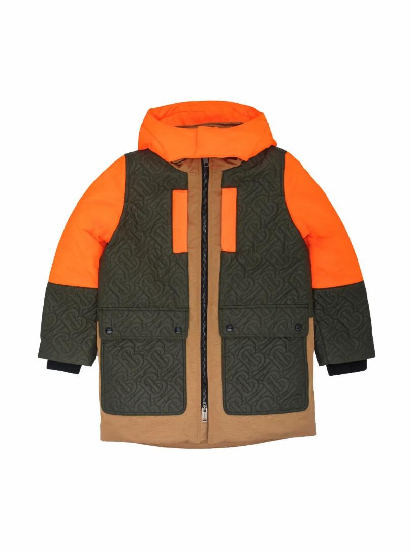 

Куртка с монограммой бренда Burberry
