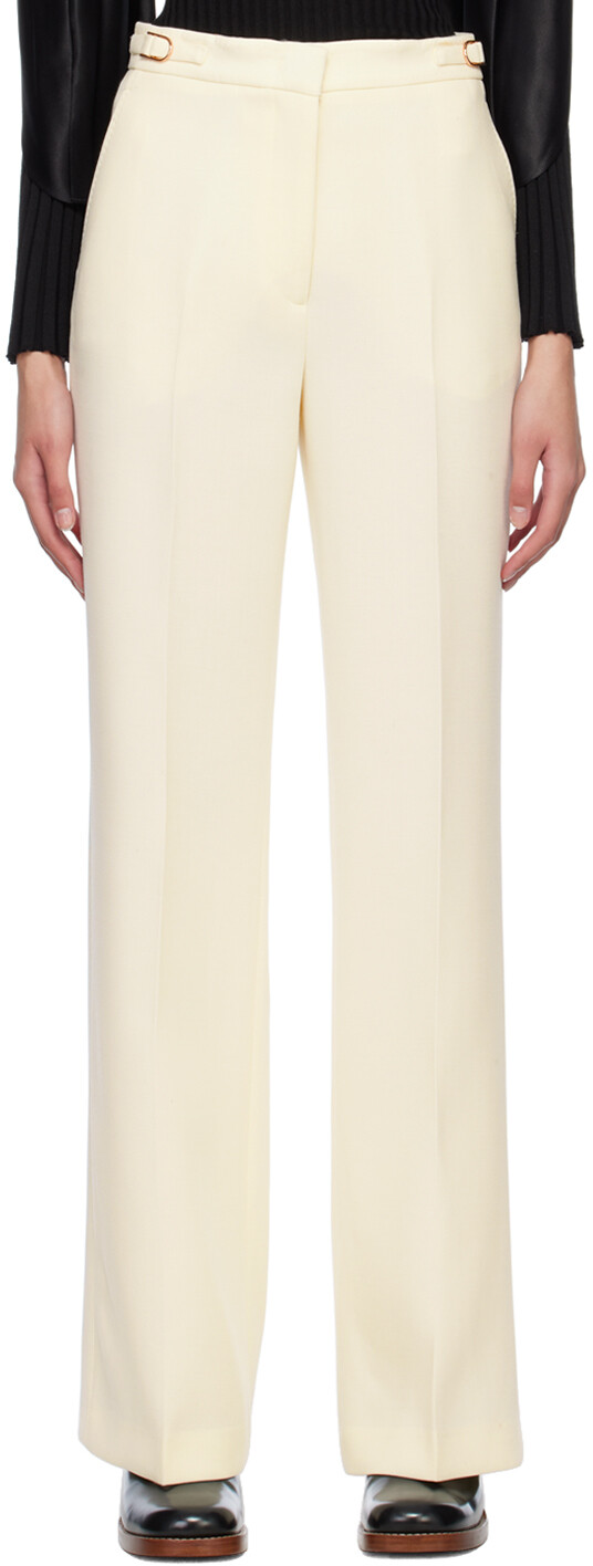 

Брюки Off-White Vesta Gabriela Hearst, Белый