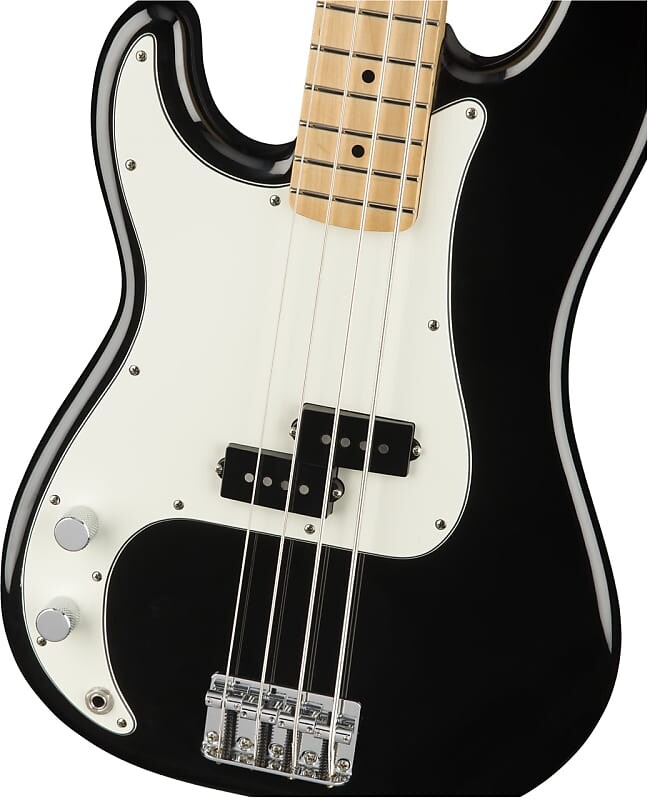

Кленовый гриф Fender Player Precision Bass для левой руки, черный Player Precision Bass Left-Handed