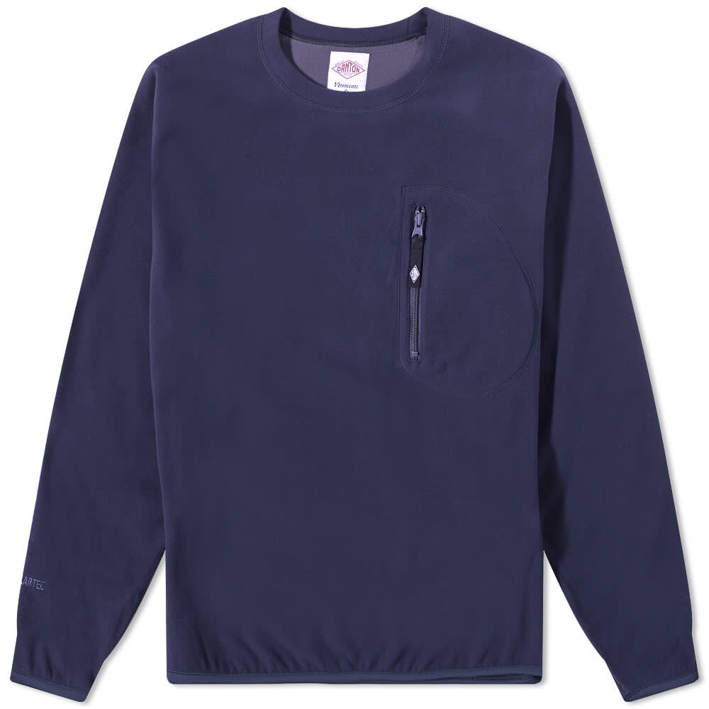 

Толстовка Danton Polartec Fleece Crew Sweat, Серый