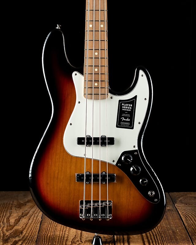 

Гитара Fender Player Jazz Bass, солнечные лучи