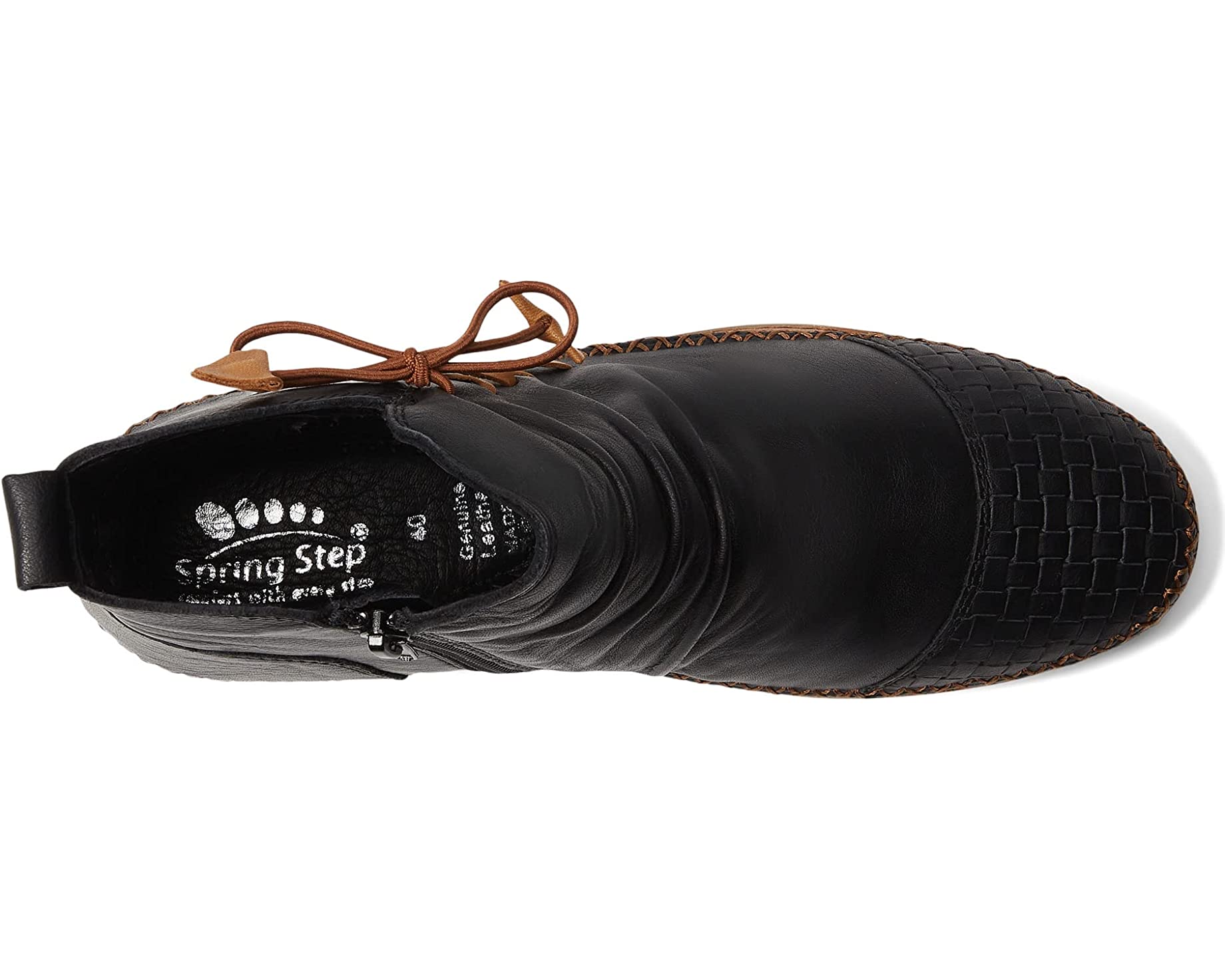 Ботинки Pomeroy Spring Step, черный цена и фото
