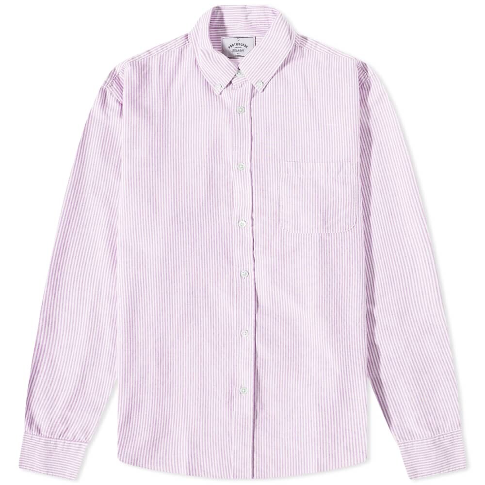 

Рубашка Portuguese Flannel Belavista Stripe Button Down Oxford Shirt