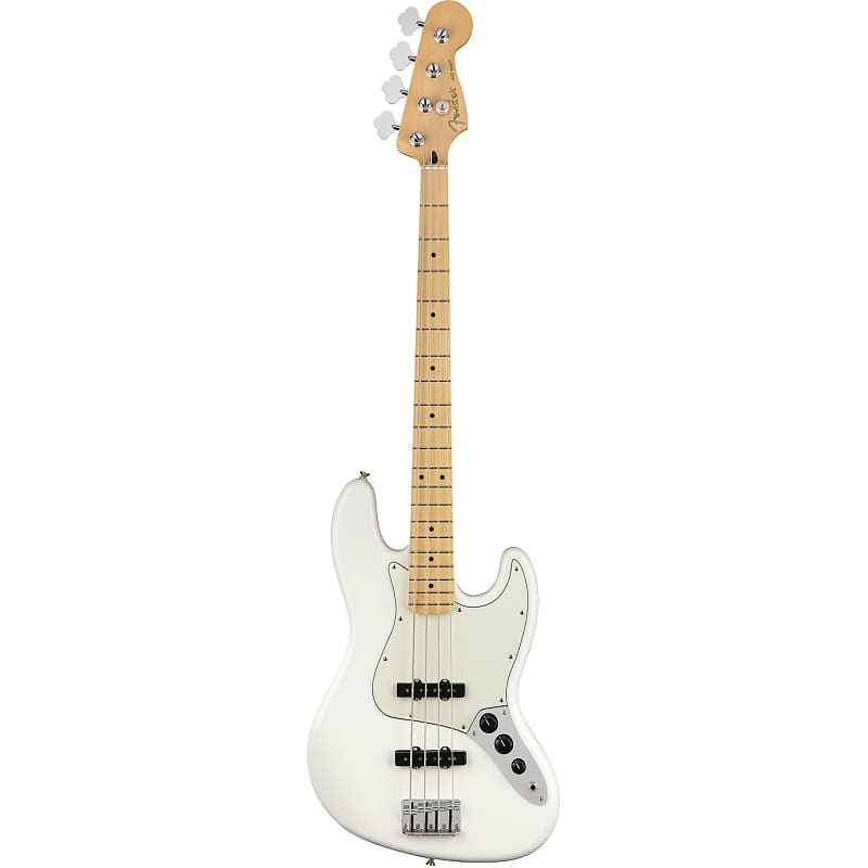 Fender Player Jazz Bass - полярно-белый с кленовой накладкой