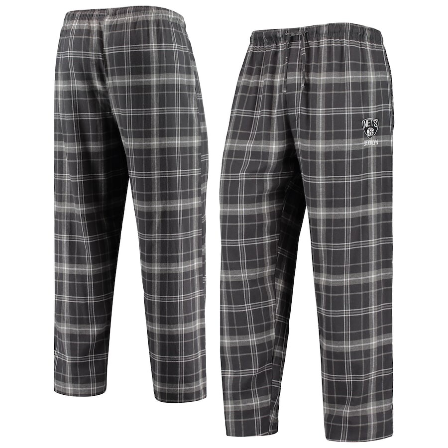 

Брюки Concepts Sport Brooklyn Nets, угольный