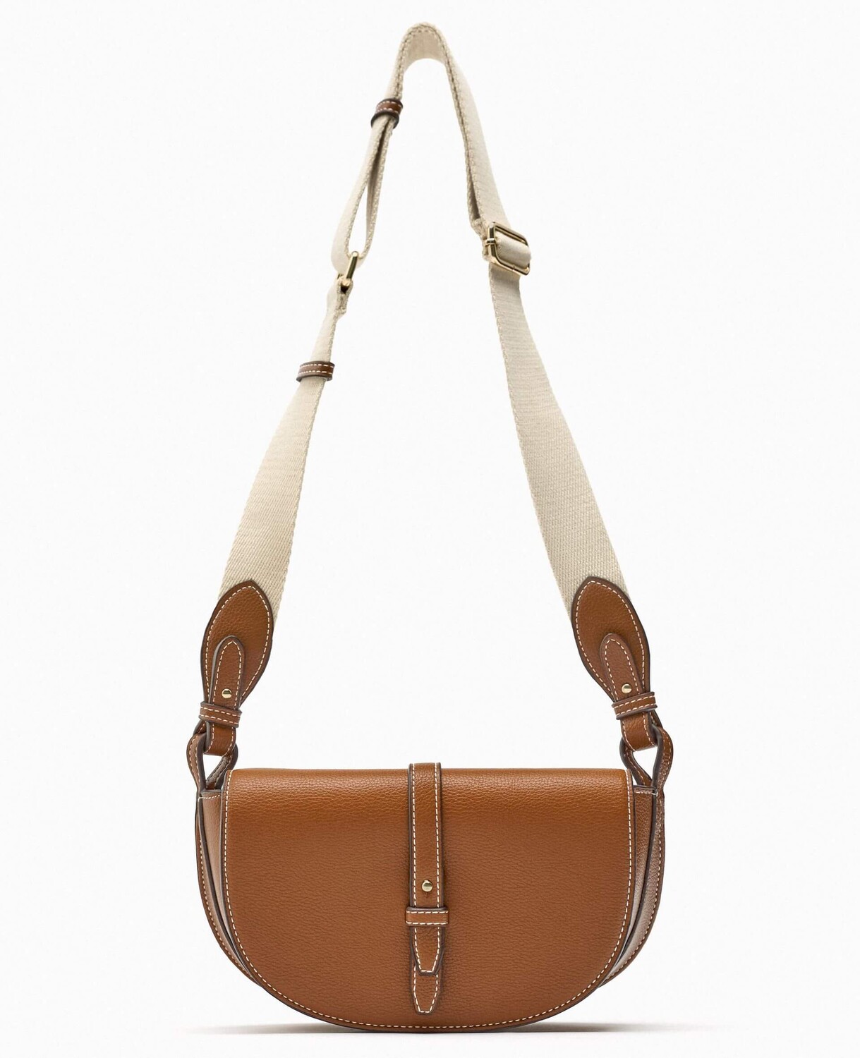 

Сумка Zara Crossbody With Flap, рыже-коричневый