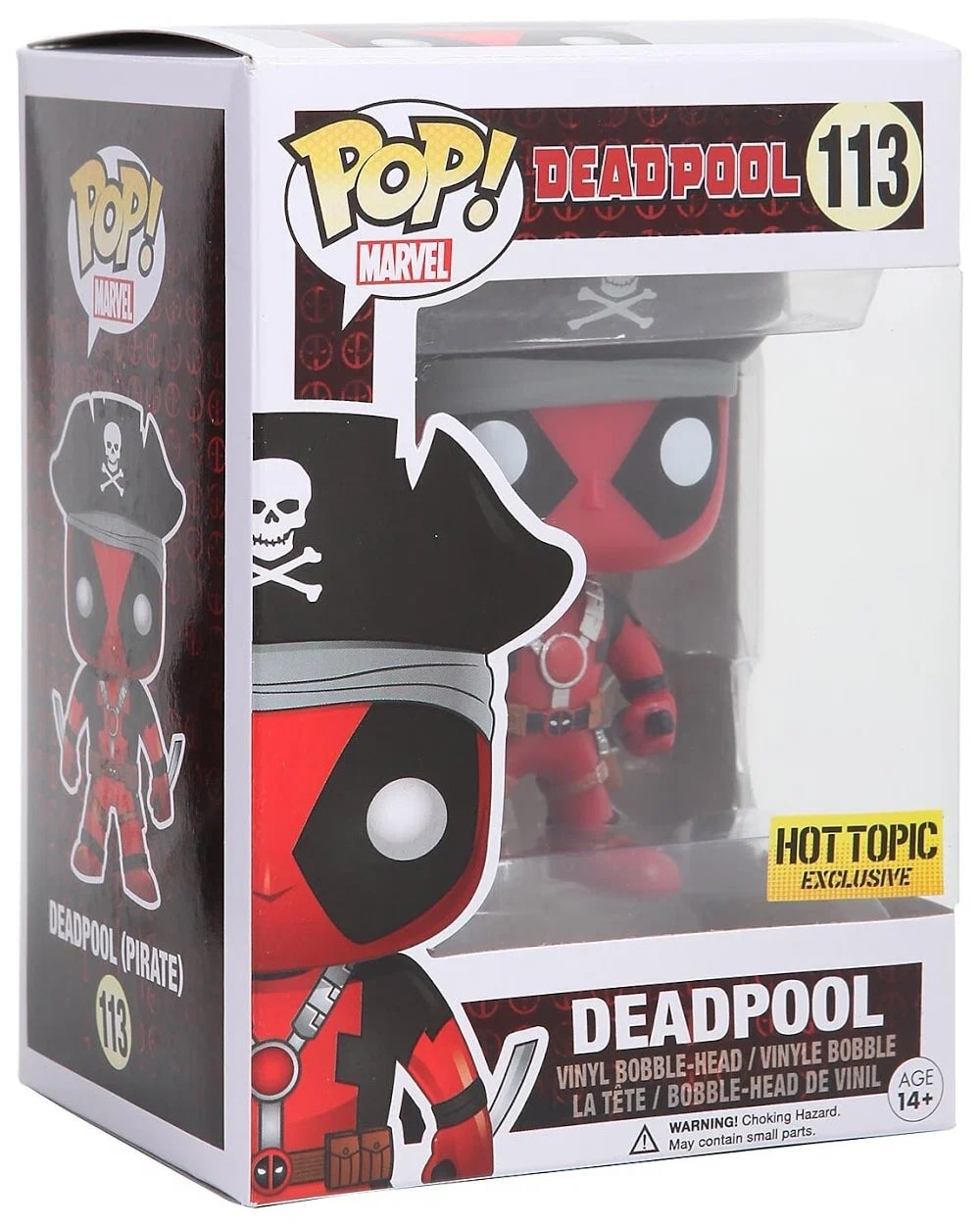 Фигурка Funko Pop! Marvel Pirate Deadpool Vinyl Exclusive 113