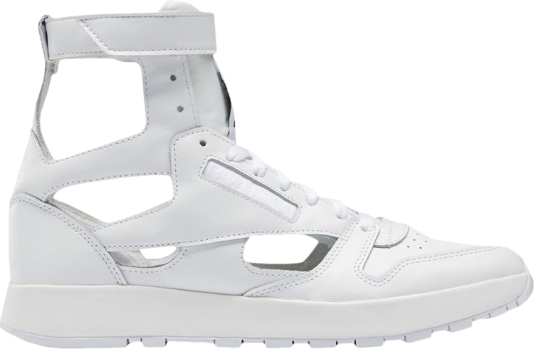 

Кроссовки Reebok x Maison Margiela Classic Leather Tabi High White, белый