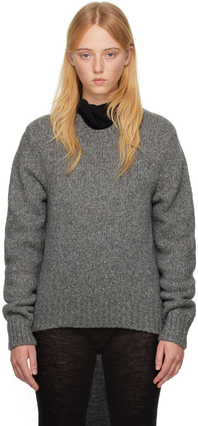 

Серый свитер Jolanda Ann Demeulemeester