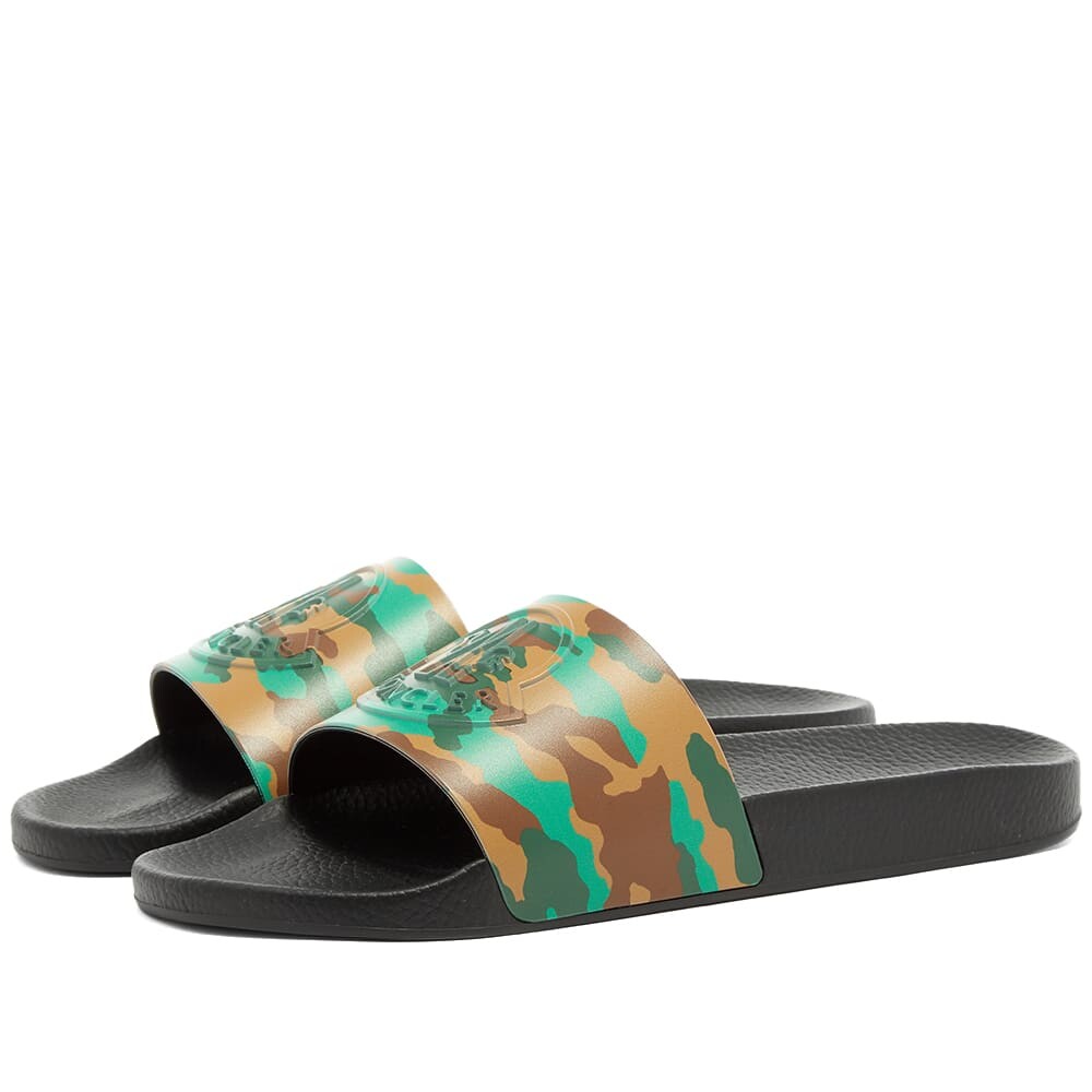 

Шлепанцы Moncler Basile Camo Pool Slide