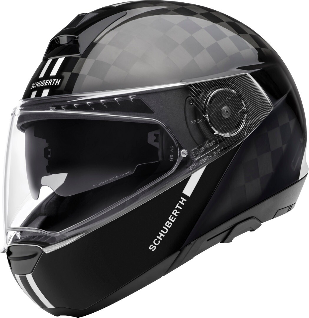 

Schuberth C4 Pro Carbon Fusion Шлем, черный/белый