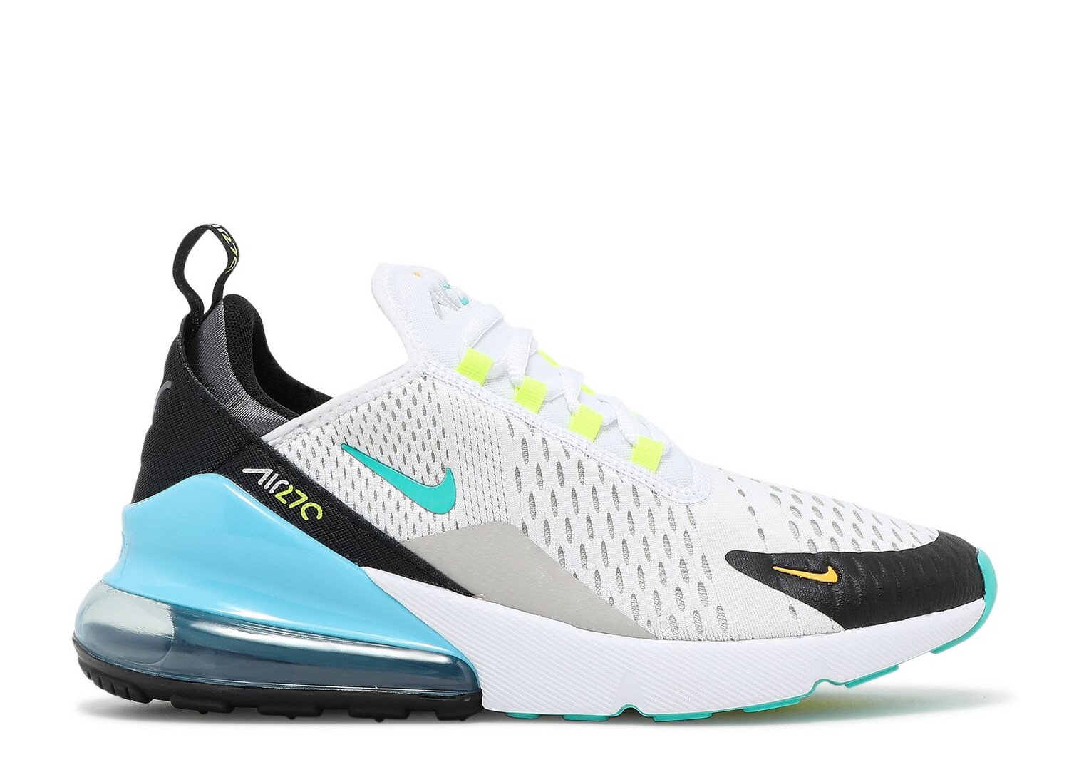 

Кроссовки Nike Air Max 270 Gs 'White Hyper Jade', белый