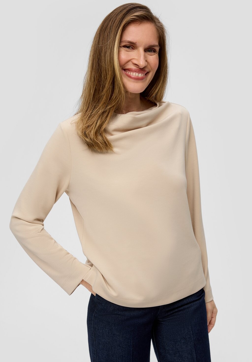 

Толстовка s.Oliver BLACK LABEL, цвет beige