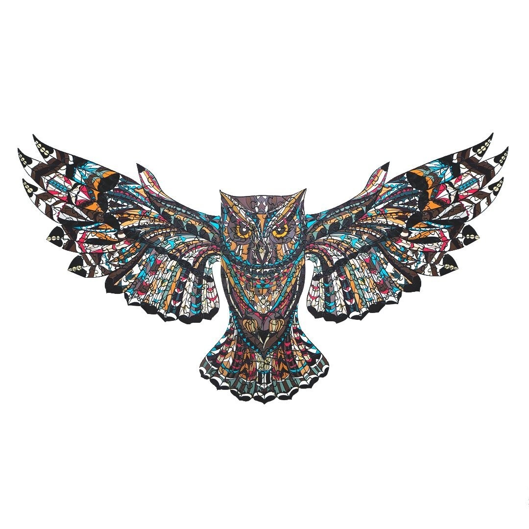 

Деревянный пазл WINGED OWL M Moments