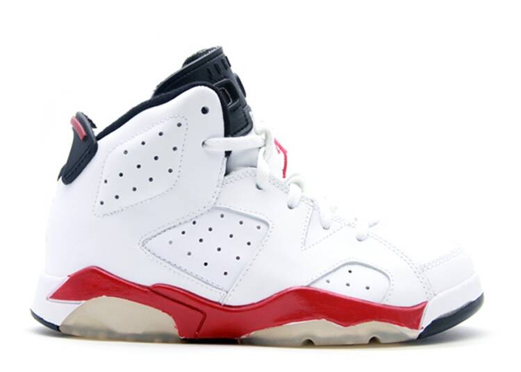 

Кроссовки AIR JORDAN 6 RETRO PS 'BULLS', белый