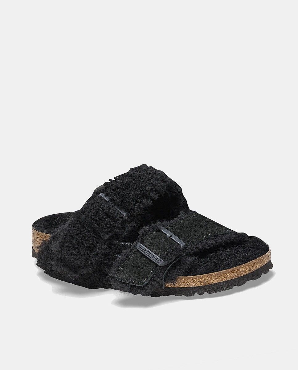 

Женские сандалии на плоской подошве Arizona Birkenstock, черный