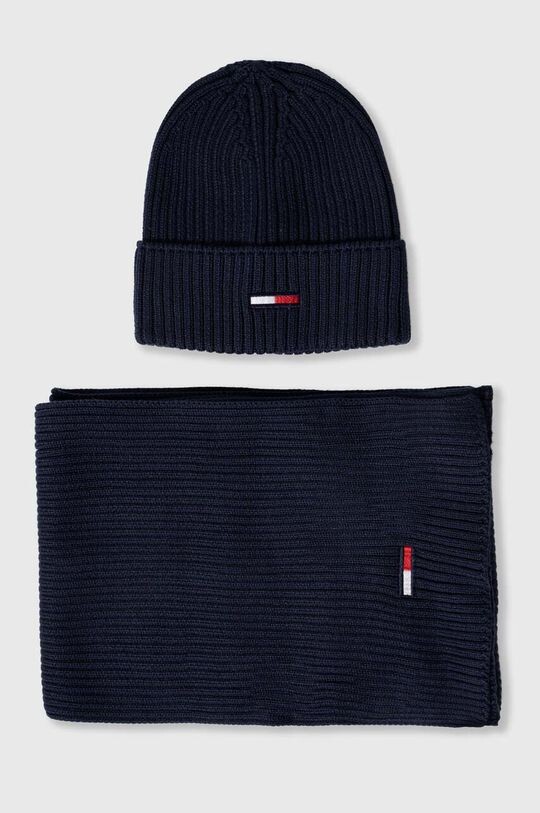 

Шапка и шарф Tommy Jeans, темно-синий