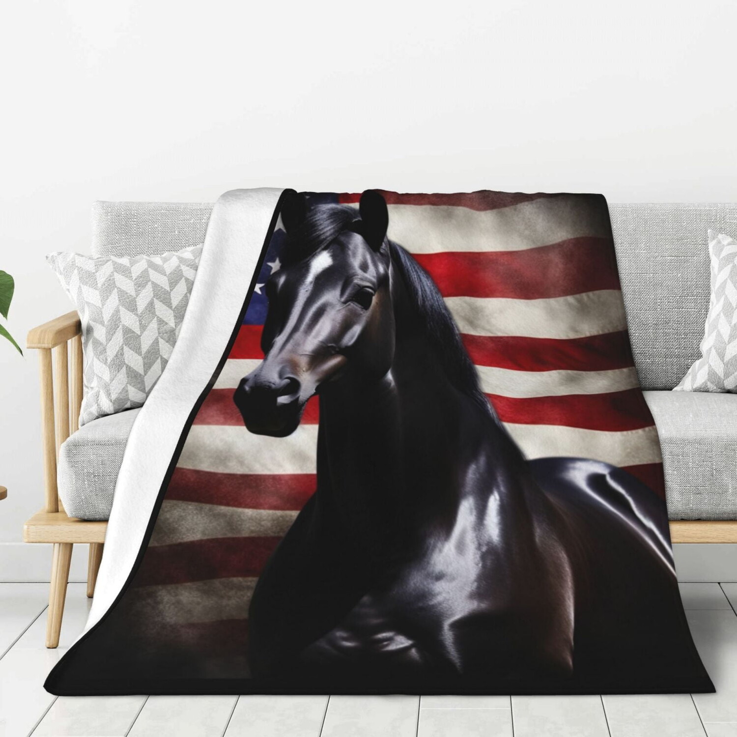

Флисовое одеяло PHELIKA 40x50 дюймов, разноцветный
