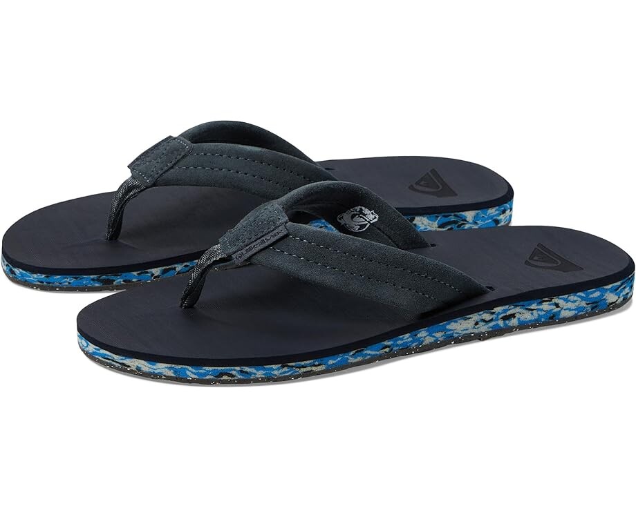 

Сандалии Quiksilver Carver Suede Recycled, серый