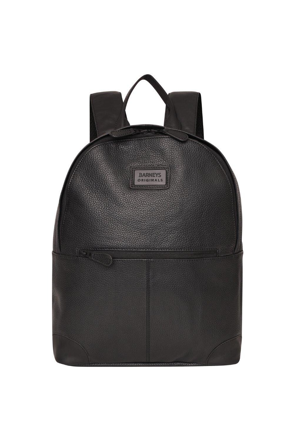 

Рюкзак из натуральной кожи Barneys Originals, черный