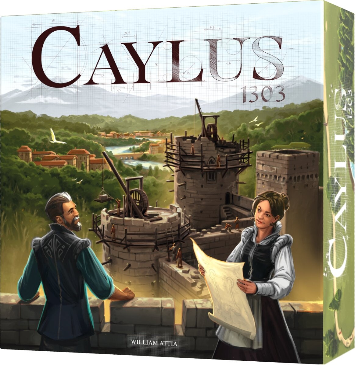

Caylus, стратегическая игра, Rebel