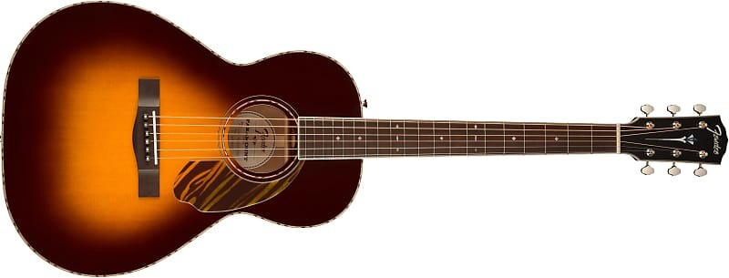 

Fender PS-220E Parlor, накладка на гриф из овангкола, 3 цвета Vintage Sunburst Fender PS-220E Parlor, Ovangkol Fingerboard, 3-Color