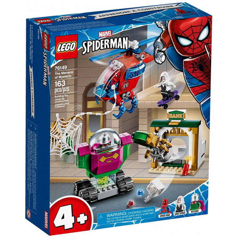 Конструктор LEGO Marvel Super Heroes 76149 Угрозы Мистерио конструктор lego marvel super heroes 76149 spiderman угрозы мистерио 163 дет